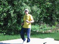 Tournament Director Carl Richko On The Run